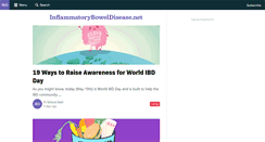 Desktop Screenshot of crohnsdisease.com